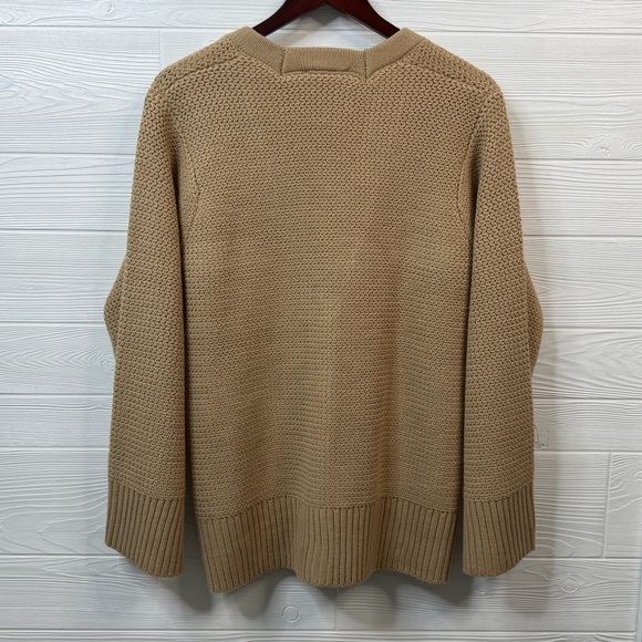 Oversized Camel Cardigan – Cozy Relaxed Knit | Size S | Like New - Picture 2 of 8
